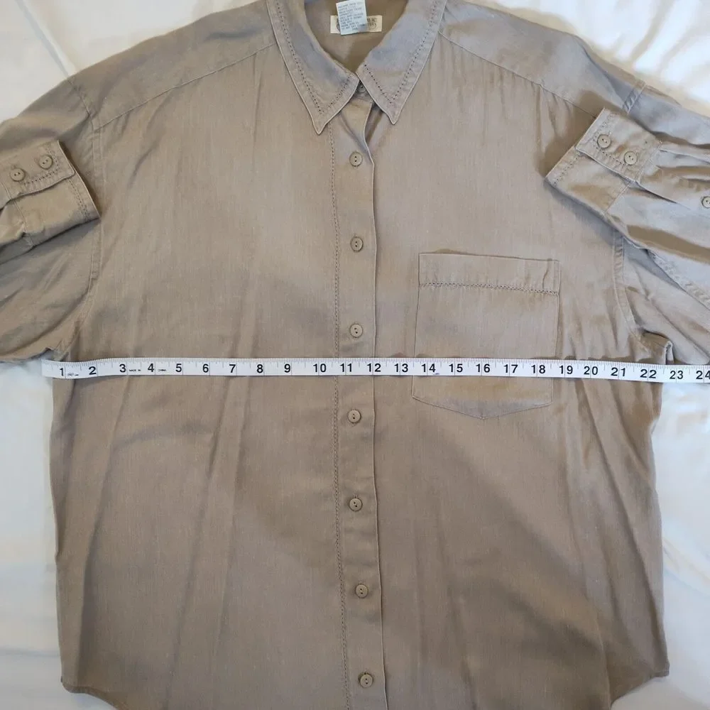 Banana Republic Safari &‎ Travel Clothing Co. Vintage Button Down Long Sleeve L
